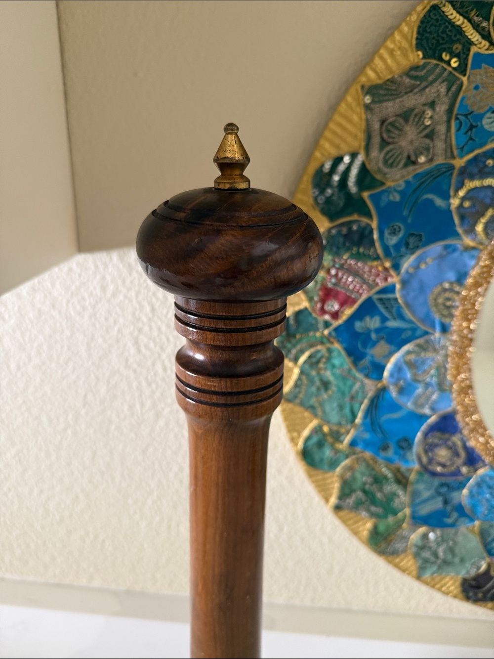 Vintage Beltrami  Large Wooden Pepper Mill Italy - Picture 3 of 7